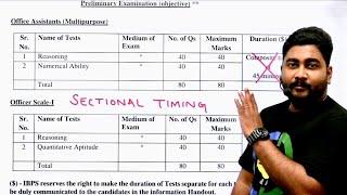 Strategy to Tackle the PATTERN CHANGE in IBPS RRB PO & Clerk 2024  Sectional Timing in RRB 2024 