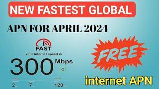 New APN settings for fastest internet browsing 500mb speed  global APN