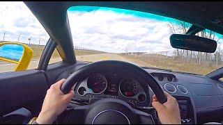 Lamborghini Gallardo V10 POV Drive and Incredible Exhaust Sound