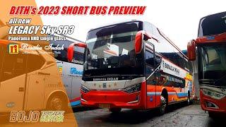SHORT BUS PREVIEW  Rosalia Indah all new Legacy Sky SR3 Panorama XHD SG #rosaliaindah #laksanabus