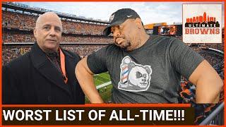Scandalous Rankings Pete Priscos NFL Top 100 Disses Browns