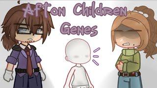 Afton Children Genes Ft. Past Aftons FnafGacha