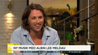 Albumaktuella Albin Lee Meldau ”Det kanske var lite väl ärligt och naket” - Nyhetsmorgon TV4