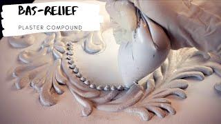 How to make a Bas Relief with GYPSUM Step by Step