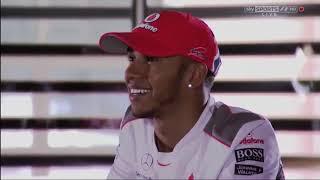 The best of Formula 1 Lewis Hamilton side by side comparison with Ayrton Senna Monaco GP