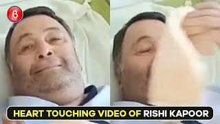 Rishi Kapoors Touching Video From Hospital Death Bed