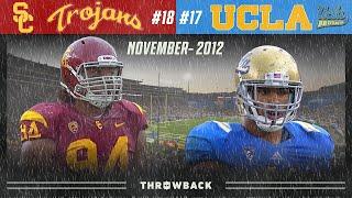 Rain in LA Makes A Fun Rivalry Matchup #18 USC vs. #17 UCLA 2012 November 17