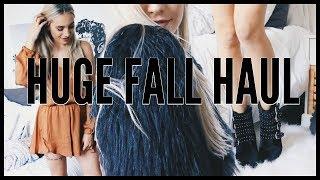 HUGE Fall Try-On Haul