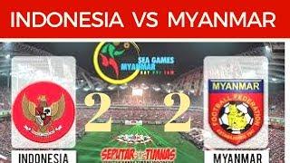 INDONESIA VS MYANMAR 2 -  2   U16 AFF All Goals Highlights 2017