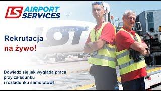 Praca na lotnisku - obsługa naziemna samolotów - LS Airport Services