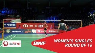 R16  WS  Saina NEHWAL IND vs Akane YAMAGUCHI JPN 2  BWF 2018