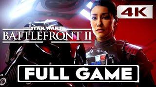 Star Wars Battlefront II 2017 4K HD Full Movie  All Cutscenes  Battlefront II Resurrection