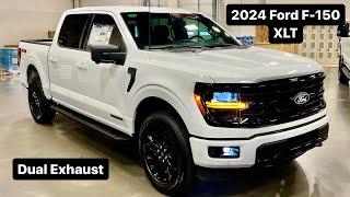 2024 Ford F-150 XLT With Black Appearance Pkg Plus Factory Leather 