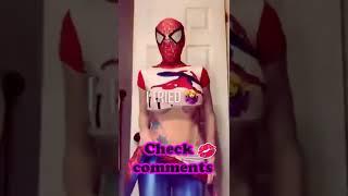 SpiderMan Girl #shorts #foryou #fyp #spiderman #spidermangirl #viral #funny #tiktok #trending