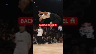 Bboy Gravity really canceled his backflip mid-air.  #backflip #bboy #tricking #nextlevel