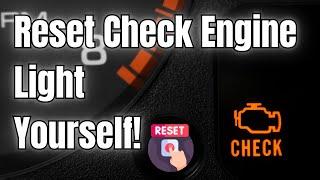 How To Clear A Check Engine Light With No Scan Tool