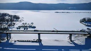 Строительство нового автомобильного моста через р. Сок