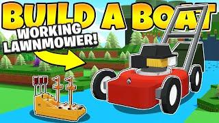 I BUILT A WORKING LAWNMOWER THAT SHREDS EVERYTHING Build a Boat