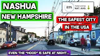 NASHUA - The Safest City in America - Why Is There No Crime?