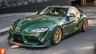 Building a 2020 Toyota Supra GR in 16 Minutes COMPLETE TRANSFORMATION