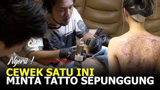 NGERI CEWEK SATU INI MINTA TATTO SEPUNGGUNG  Hendric Shinigami