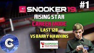 Snooker 19 Rising Star Career Mode #1  THE JOURNEY BEGINS