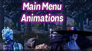 All Main Menu Idle Animations Up Close