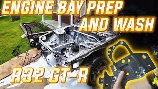 What YOU will need to do to wash your engine bay on the R32 GTR