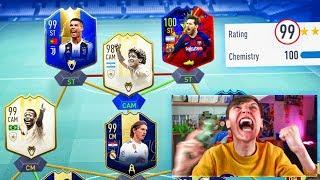 199 RATED GREATEST FUT DRAFT IN FIFA HISTORY FIFA 19