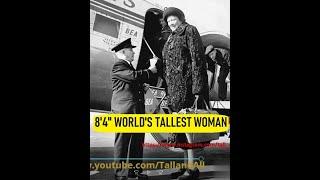 84 Tall Woman Katja Van Dyk was Worlds Tallest Woman