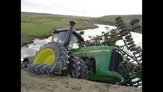 Crazy Tractors Stuck in Mud 2017