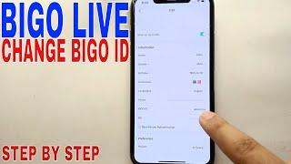   How To Change Bigo ID On Bigo Live 