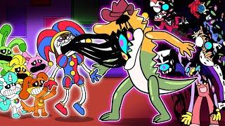 SMILING CRITTERS but Gummigoo’s Death Digital Circus?Poppy Playtime3 Animation - FNF Speedpaint.