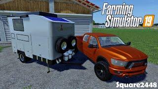 Buying A Offroad Camp-It Trailer  Xbox One  Organizing Garage  FS19