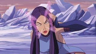 Psylocke - All Scenes Powers  Wolverine and The X-Men