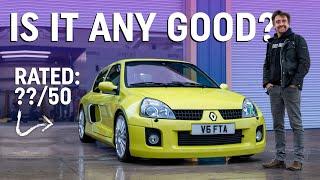 Richard Hammond welcomes Shmees legendary Clio V6 to The Smallest Cog