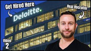 Deloitte Behavioral Interview Questions and Answers - How to Get a Job at Deloitte