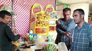 After wearing the ceiling Akbar covered the walls of the bathroom with cement and a local breakfast