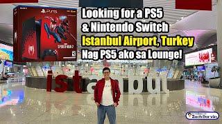 Istanbul Turkey Airport PS5 & Nintendo Switch PRICE Check Plus I played the PS5 at Youth Lounge