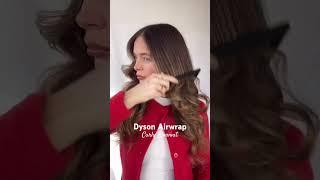 Dyson Airwrap ASMR curly blowout hair tutorial  #dysonairwrap #alananoelle #asmr #asmrhaircare