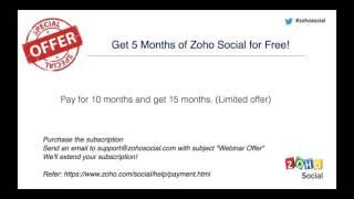 Zoho Social-Zoho CRM Integration Webinar