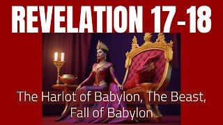 Revelation Chapters 17-18 - The Harlot of Babylon the Beast the Fall of Babylon  Steve Gregg