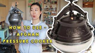 AFGHAN PRESSURE COOKER HOW TO CLEAN COOK & SEASON