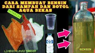 Cara Membuat Bensin Dari Sampah plastik