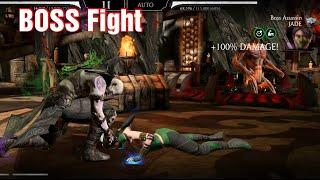 BOSS Fight  Boss Assassin Jade  MK Mobile  Mortal Kombat Mobile  Mkx