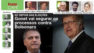 Gonet vai segurar processos contra Bolsonaro até as eleições  Barroso Bolsonaro pode virar o jogo