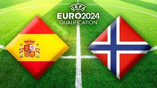 Spanien - Norwegen  Fußball-EM-Qualifikation 2024 European Qualifiers