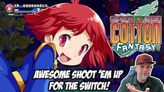 One HELL Of A Switch Shoot Em up Cotton Fantasy REVIEW