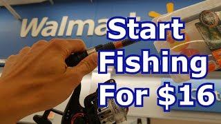 Best Walmart Fishing Gear for Beginners - Rods Reels Lures Tackle