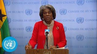 USA on the human rights situation in DPR Korea - Security Council Media Stakeout